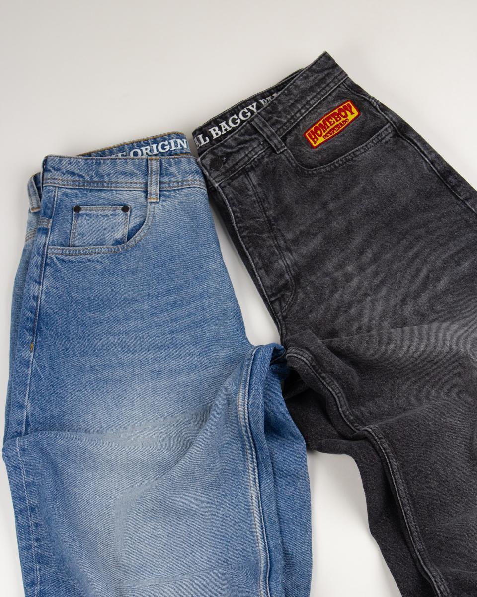 Homeboy X-tra Desperado Denim Vintage Blue 01PA2200-86 - Image 9