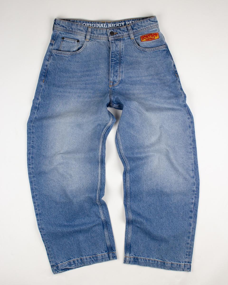 Homeboy X-tra Desperado Denim Vintage Blue 01PA2200-86 - Image 7