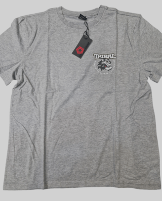 Tribal Gear Fisek Tiger T-shirt Heather Grey TR3043-009