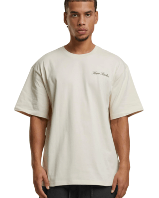 KARL KANI MUSIC PRINT T-SHIRT BEIGE KM252-003-2