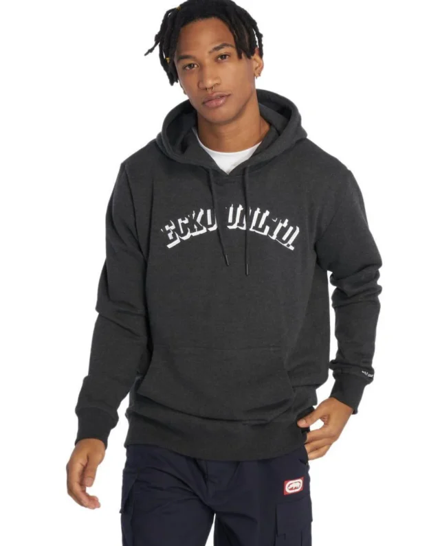 ECKO UNLTD. MEN HOODIE PIER 72 IN GREY - Ecko Unltd.