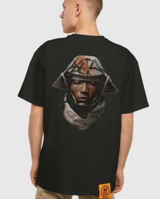 Forgotten Faces The Last Shielder Oversized Tee Black FOF0114-00007 - FORGOTTEN FACES