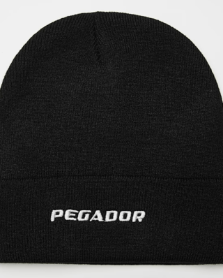 PEGADOR LOGO BEANIE BLACK 1641-001/004
