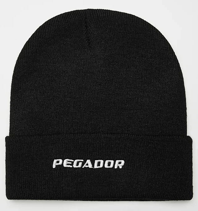 PEGADOR LOGO BEANIE BLACK 1641-001/004