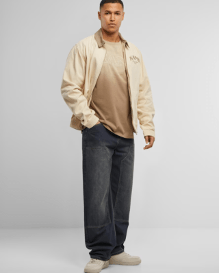 KARL KANI RETRO WASHED T-SHIRT BROWN KM253-012-1 - KARL KANI