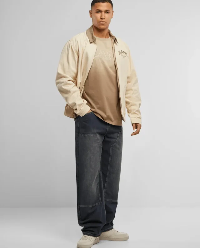 KARL KANI RETRO WASHED T-SHIRT BROWN KM253-012-1 - KARL KANI