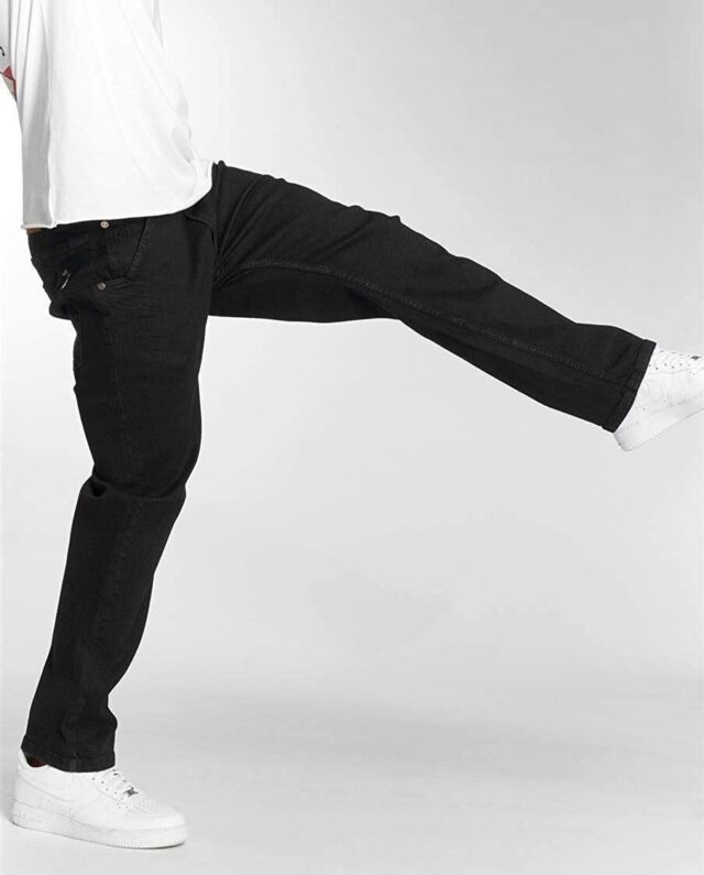 DANGEROUS DNGRS LOOSE FIT JEANS BROTHER BLACK - Dangerous DNGRS
