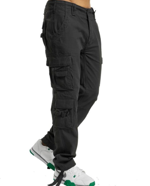 BRANDIT PURE SLIM FIT TROUSERS ANTHRACITE 1016.5 - Brandit