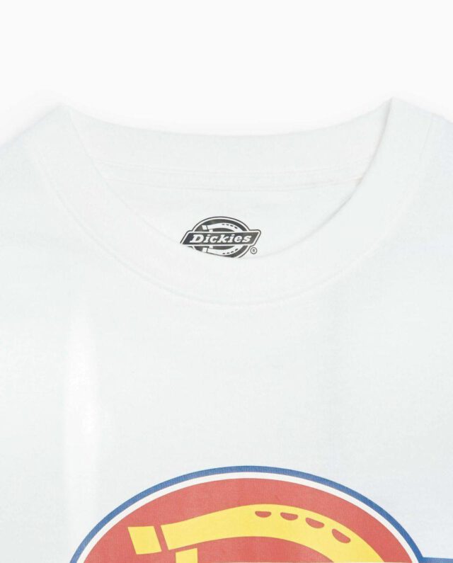5H5JJ DICKIES ICON LOGO TEE DK0A4XC9WHX1 WHITE - DICKIES
