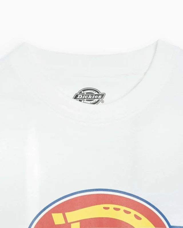 DICKIES ICON LOGO TEE DK0A4XC9WHX1 WHITE - DICKIES