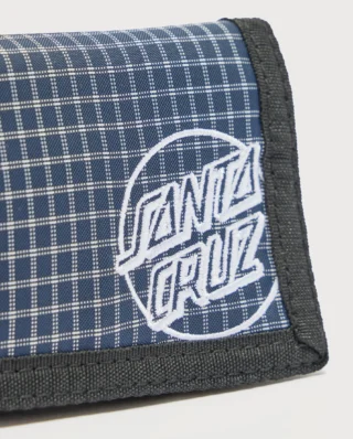 5ab5b0cd4945481aac7ad2a4cdd21058-scaled SANTA CRUZ OPUS DOT WALLET NAVY CHECK SCA-MNY-157 12 x 9 cm - SANTA CRUZ