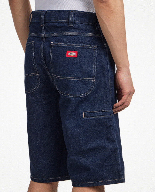 Dickies 958 13-Inch Loose Short Rinsed DK0A88JPRIN1 - DICKIES