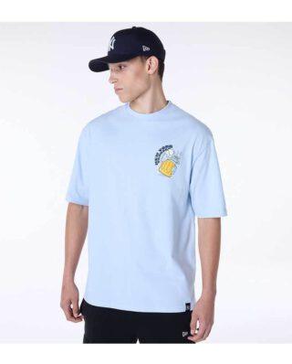 New Era New York Yankees MLB Food Graphic T-Shirt Pastel Blue 60596211