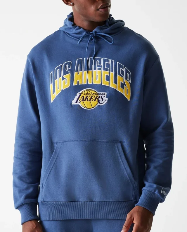 New Era Oversized LA Lakers NBA Arch Graphic Sweatshirt 60684508
