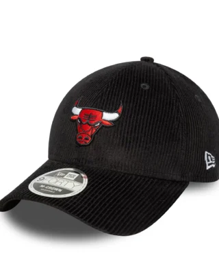 NEW ERA Chicago Bulls MLB Cord Black 9FORTY M-Crown Adjustable Cap 60691056