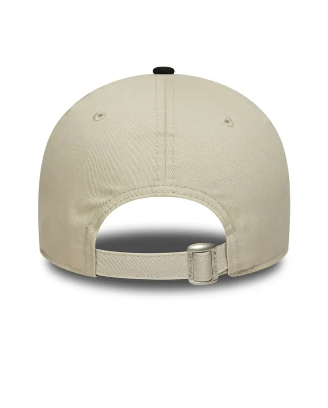 New Era Chicago Bulls NBA Colour Block Cream 9FORTY Adjustable Cap 60691267 - NEW ERA