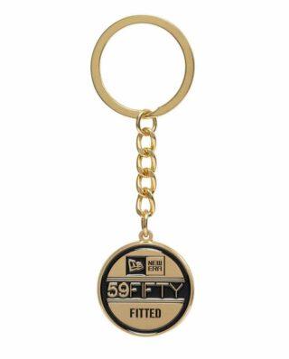 New Era 59Fifty Sticker Keychain Gold 60758545