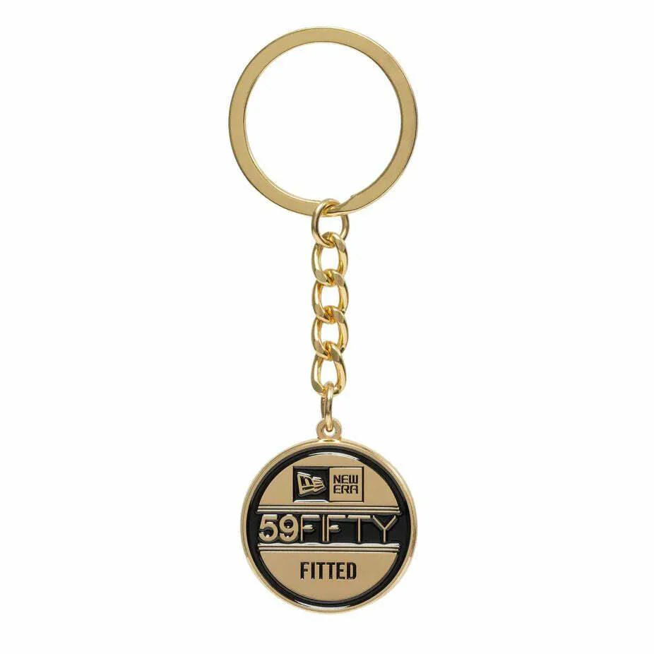 New Era 59Fifty Sticker Keychain Gold 60758545
