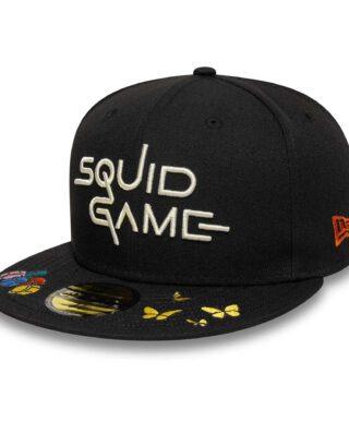 New Era X Netflix Squid Game Rear Hit Black 59FIFTY Fitted Cap 60766452