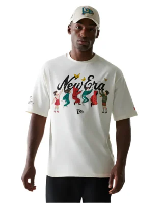 New Era x Netflix Squid Game Graphic Off White Short Sleeve T-Shirt 60767031