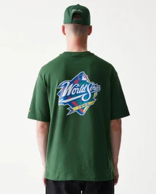 New Era New York Yankees MLB World Series Dark Green T-Shirt 60771584 - NEW ERA