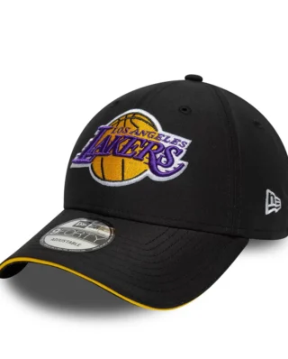 New Era Lakers NBA Microfibre 9FORTY Black Cap 60771855