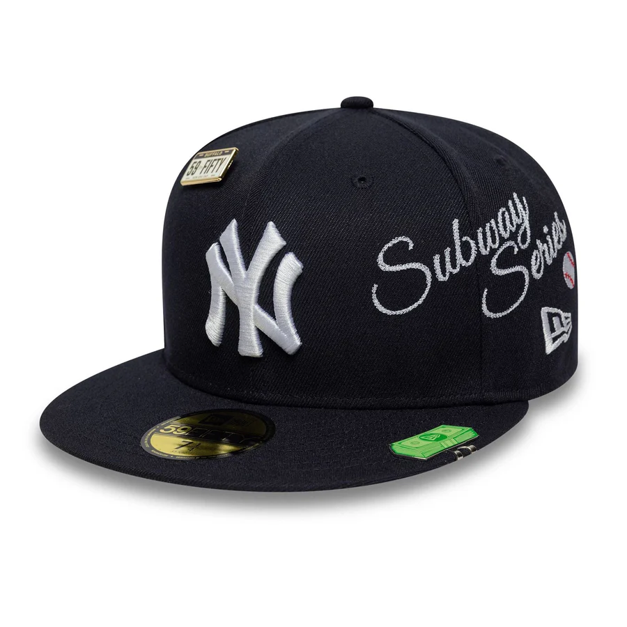 New Era New New York Yankees MLB Subway Series Navy 59FIFTY Fitted Cap 60771856