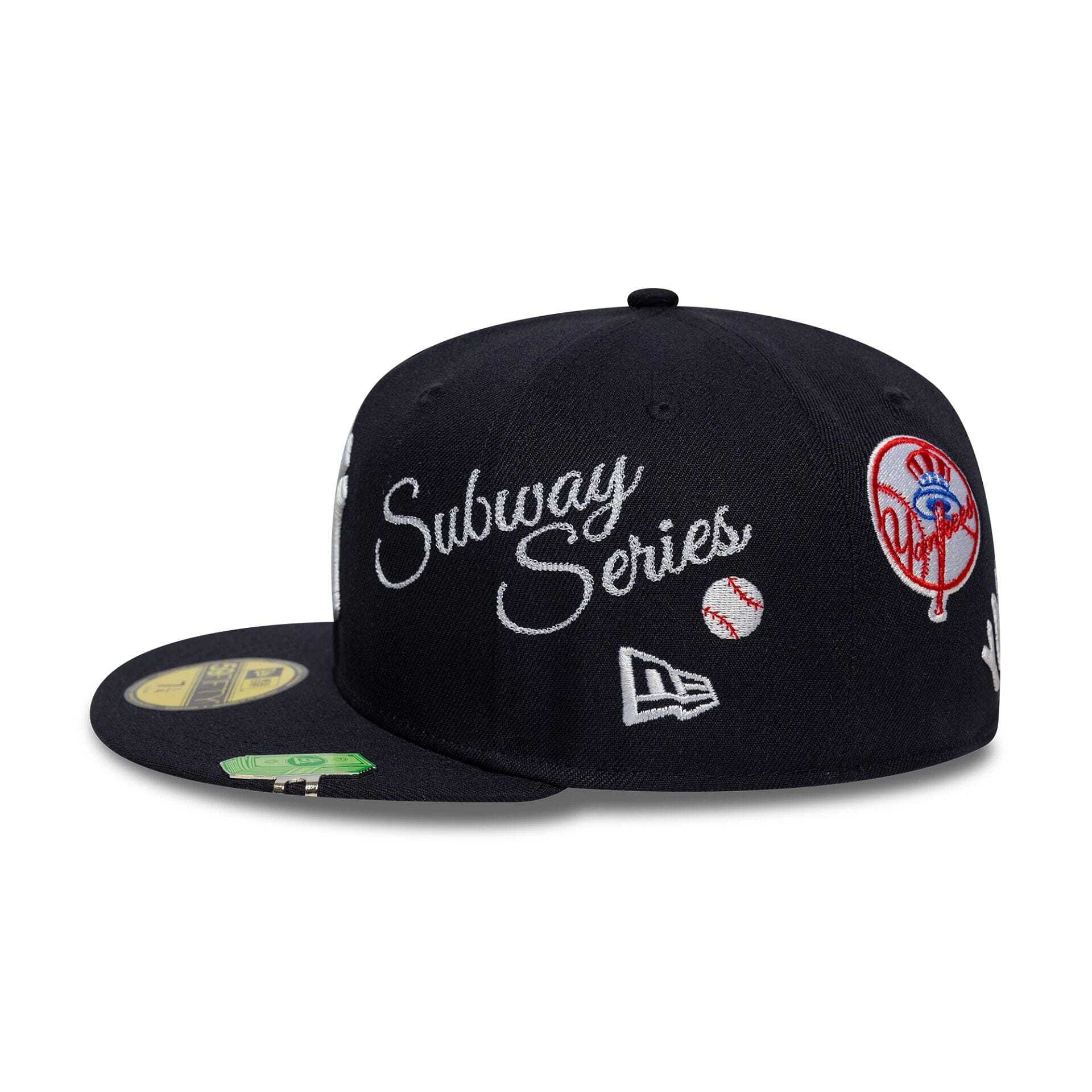 New Era New New York Yankees MLB Subway Series Navy 59FIFTY Fitted Cap 60771856 - Image 4