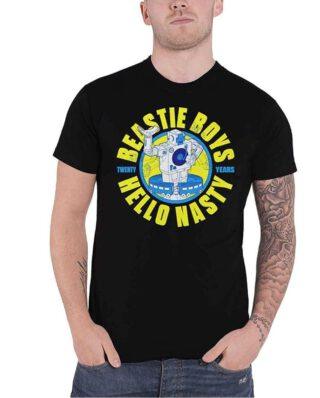 ROCK OFF THE BEASTIE BOYS UNISEX TEE: NASTY 20 YEARS BLACK - Rap Merch