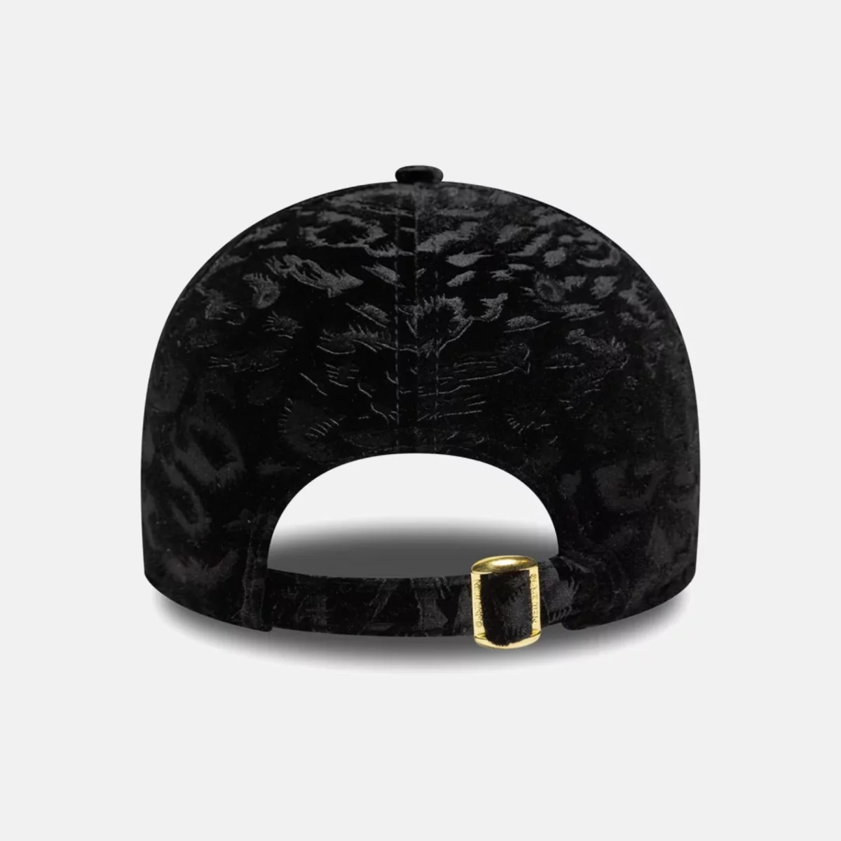 New Era New York Yankees Womens MLB Leo Velour Black 9FORTY Adjustable Cap 60758950 - Image 4