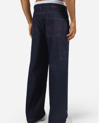 PEGADOR APEX LOOSE JEANS DARK RAW BLUE PGDR-6284-607 - PEGADOR