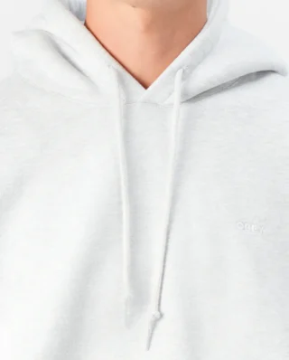 OBEY ESTABLISHED WORKS EYES II HOODIE ASH GREY 112470216 AGRY - Obey