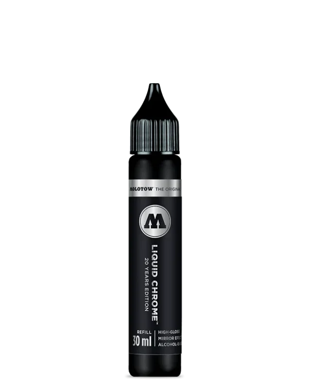 MOLOTOW LIQUID CHROME REFILL 30 ML