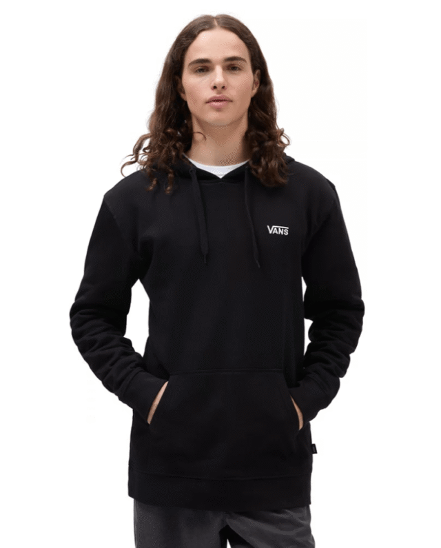 VANS CORE BASIC PULLOVER HOODIE BLACK VN0A7YDVBLK1