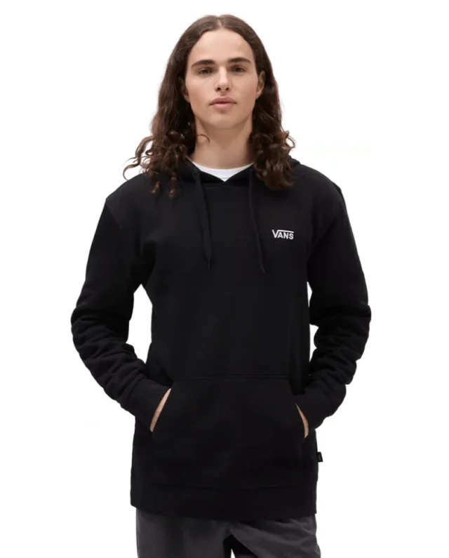 VANS CORE BASIC PULLOVER HOODIE BLACK VN0A7YDVBLK1