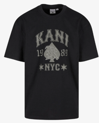 KARL KANI WESTERN PRINT T-SHIRT BLACK KM253-031-1