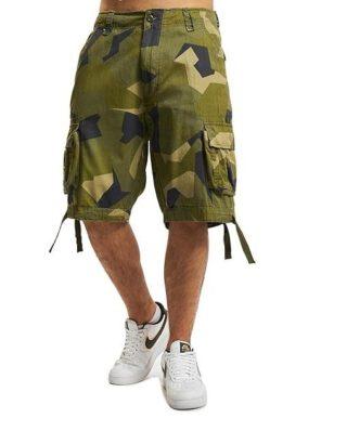 Brandit Urban Legend Shorts Swedish Camo/Olive/Blue 2012.125 - Brandit