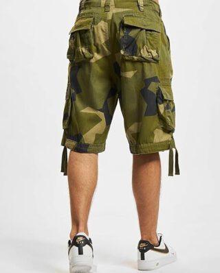 Brandit Urban Legend Shorts Swedish Camo/Olive/Blue 2012.125 - Brandit
