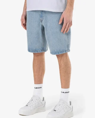 PEGADOR BOSTIC JEANS SHORTS WASHED LIGHT BLUE PGDR-5000-076