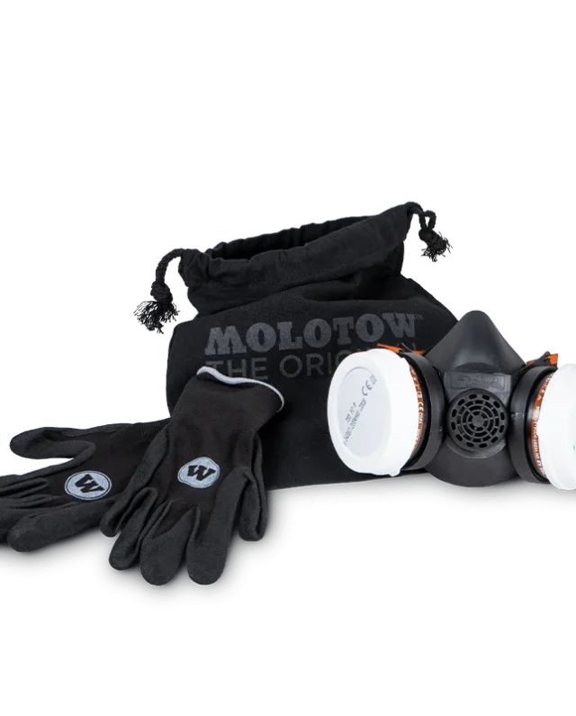 Molotow Safety-Pack DEFENDER MASK & Allround-Bag 800120 - Molotow