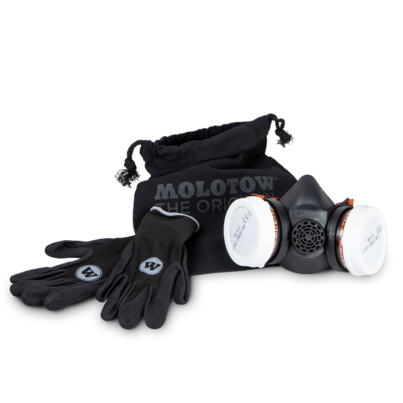 Molotow Safety-Pack DEFENDER MASK & Allround-Bag 800120 - Molotow