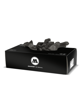 Molotow Nitrile Gloves Box 100pcs Black