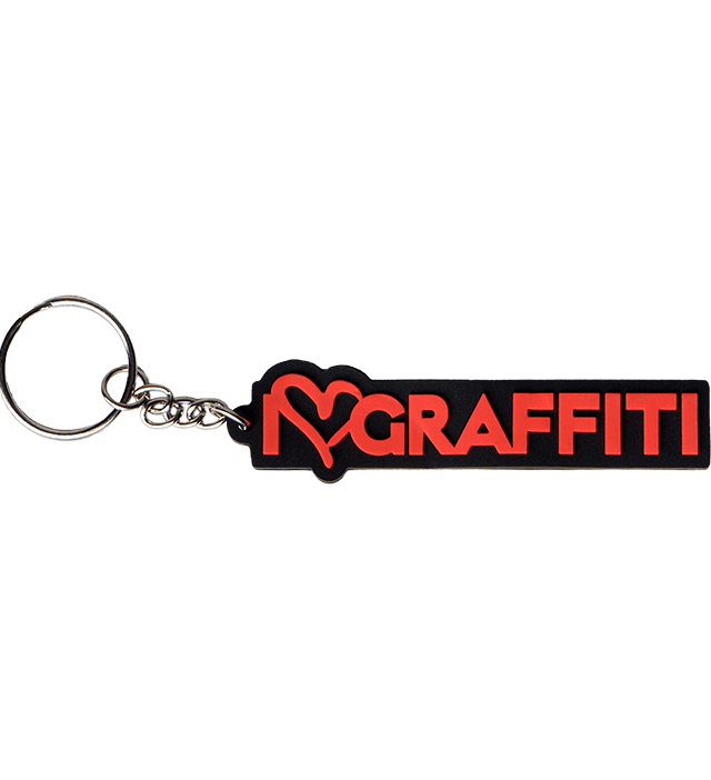 MOLOTOW KEYCHAIN I LOVE GRAFFITI
