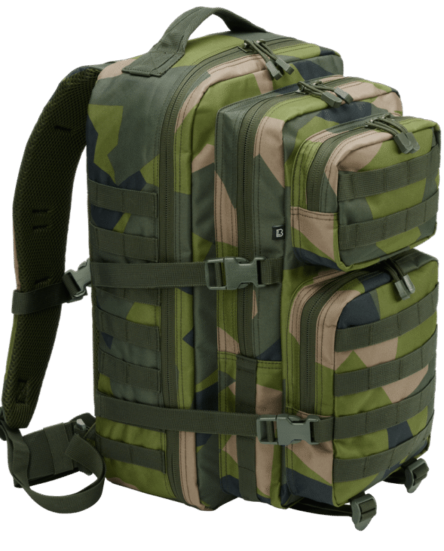 BRANDIT BACKPACK US COOPER LARGE 40 LITERS SWEDISH CAMO 50 x 30 x 32 CM 8008.125