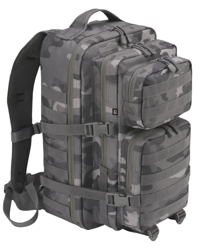 Brandit Backpack Us Cooper Large 40 Liters Grey Camo 50 X 30 X 32 Cm 8008.215