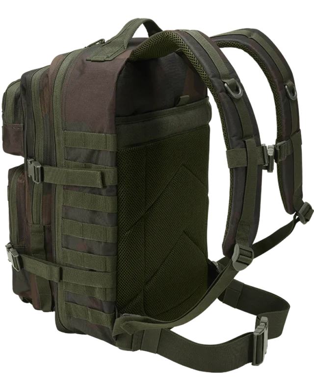 8008-281_W_002 Brandit Backpack Us Cooper Large 40 Liters DarkWoodland 50 X 30 X 32 Cm 8008.281 - Brandit