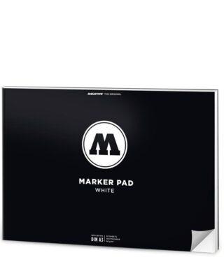 MOLOTOW MARKER PAD WHITE A3 50 SHEETS WHITE LANDSCAPE 42 x 29,7 cm - Molotow