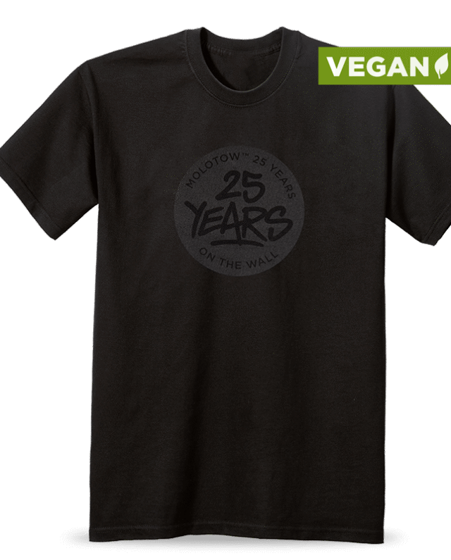 MOLOTOW 25 YEARS T-SHIRT BLACK 801222 - Molotow