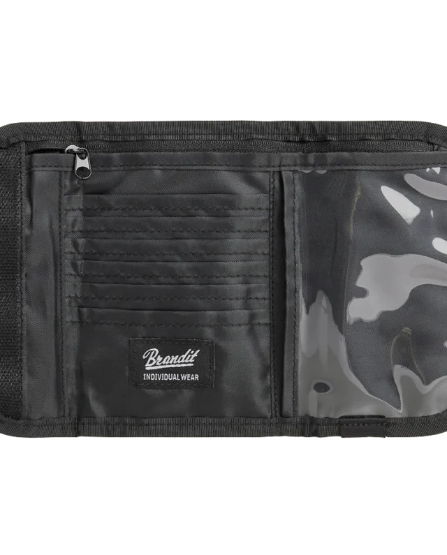 BRANDIT WALLET TWO DARK CAMO 8064.4 9 x 14 x 1 cm - Brandit