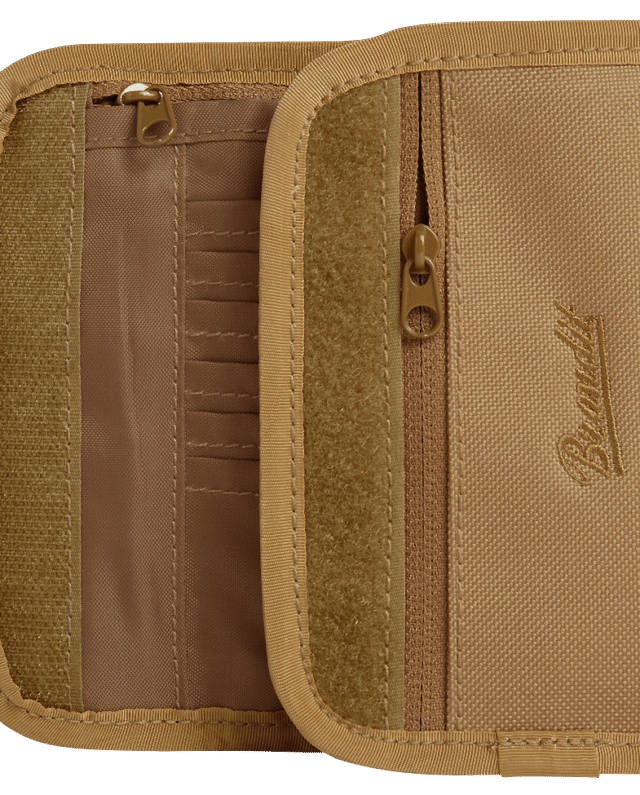 BRANDIT WALLET TWO CAMEL 8064.70 9 x 14 x 1 cm - Brandit